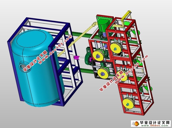 ߼ܷҩ(ũҵе)(CADͼ,SolidWorksά)