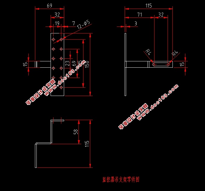 ֧ܳѹģ(CADͼ,SolidWorksάͼ)