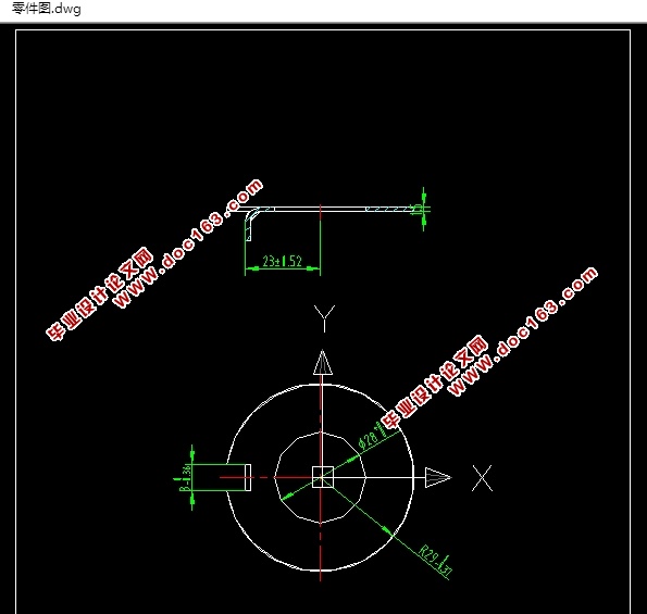 Φ28ֹȦϼмģ(CADͼ,SolidWorksάͼ)