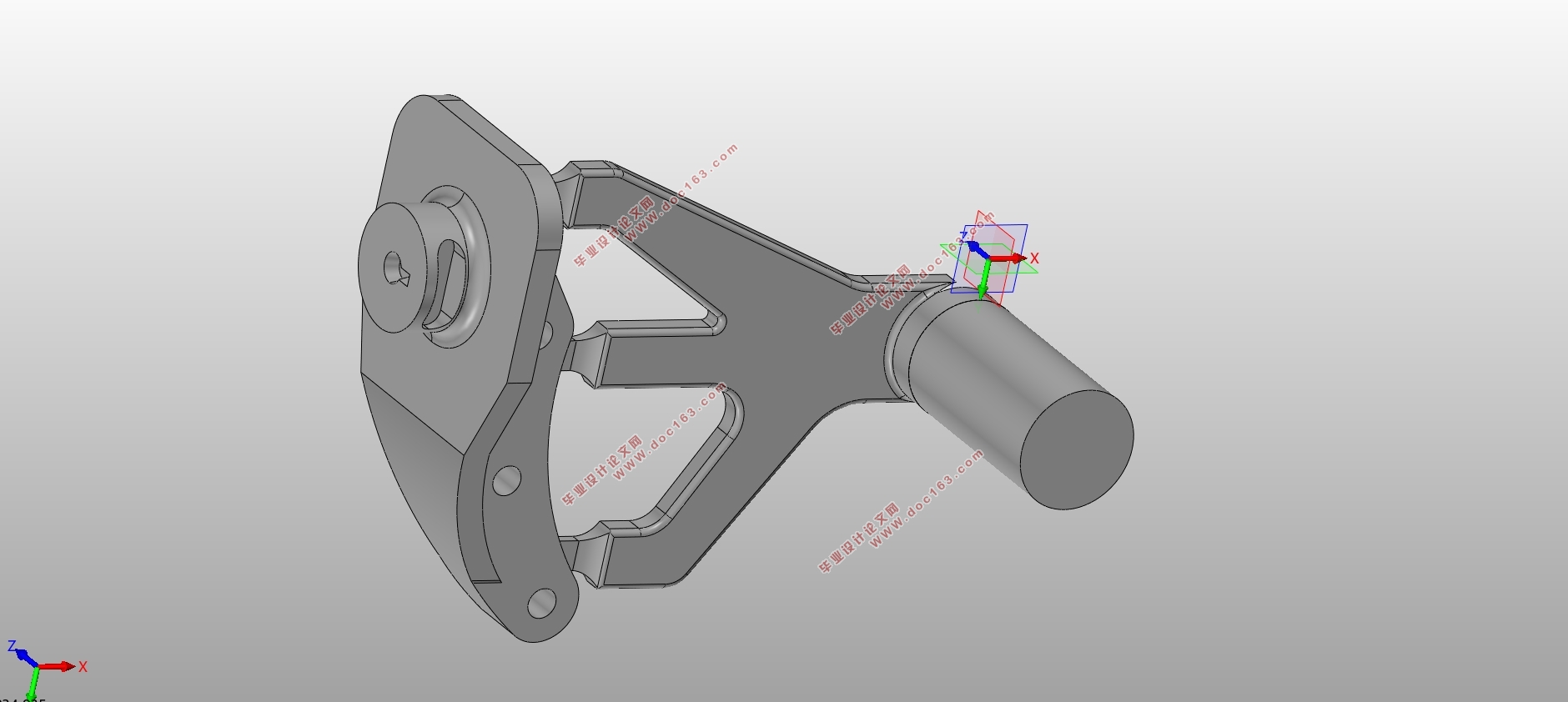 ֧ѹιշģ(CADͼ,SolidWorksάͼ)