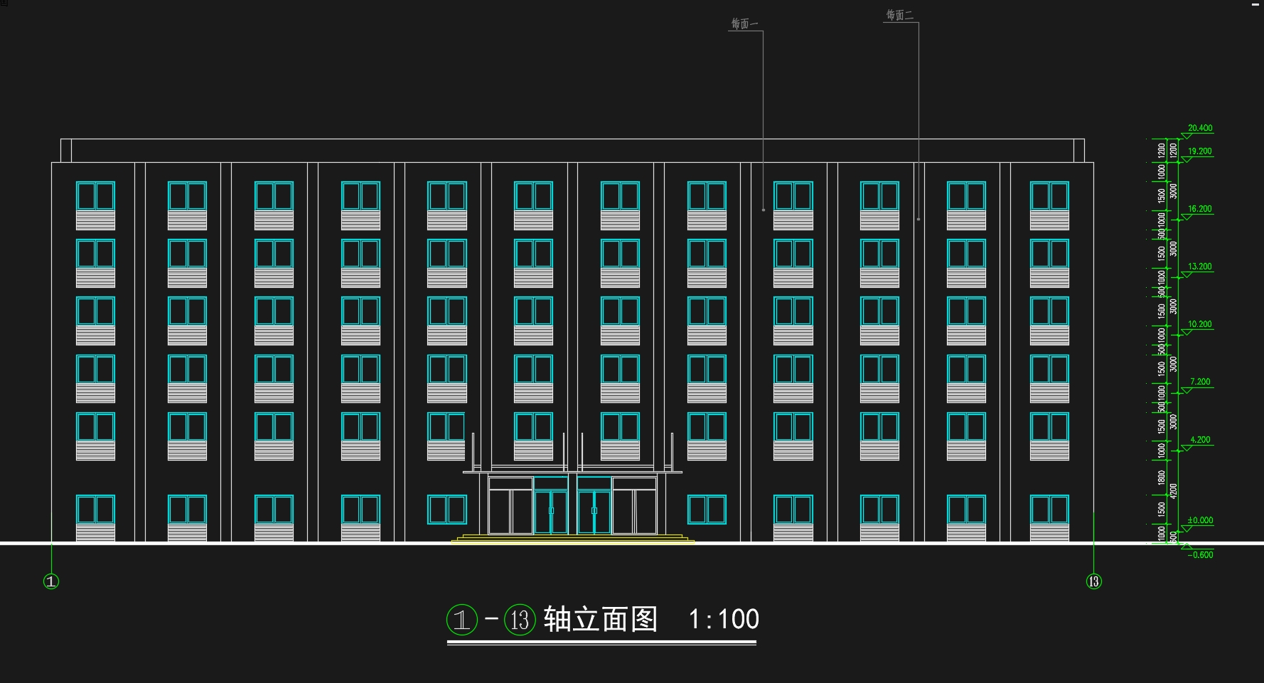 5832ƽ׻ˮ칫¥(ͼṹͼ)