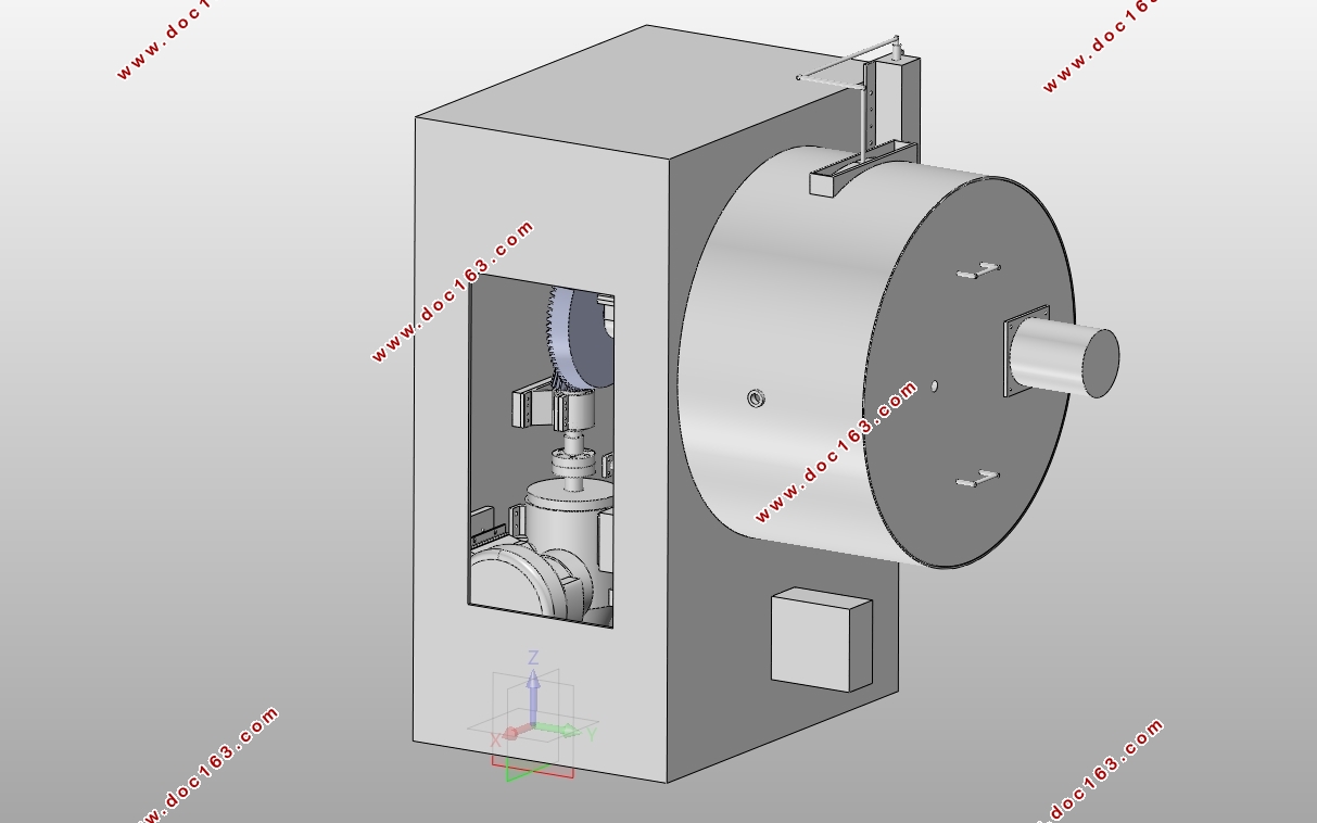 900mm¹Ч»(CAXAͼ,SolidWorksάͼ)