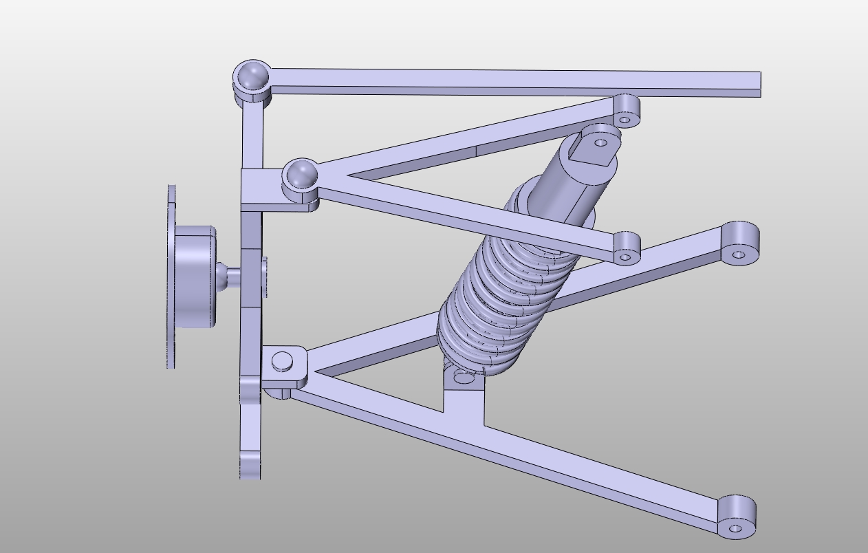 汽车半主动悬架系统控制策略研究(CAD,ADAMS,Simulink,CATIA三维图)