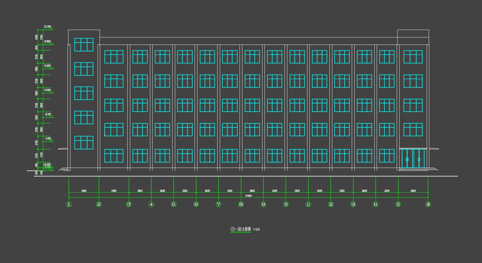 ���5000ƽ���人ĳ��ѧ��ѧ¥���(������ͼ�ṹͼ)