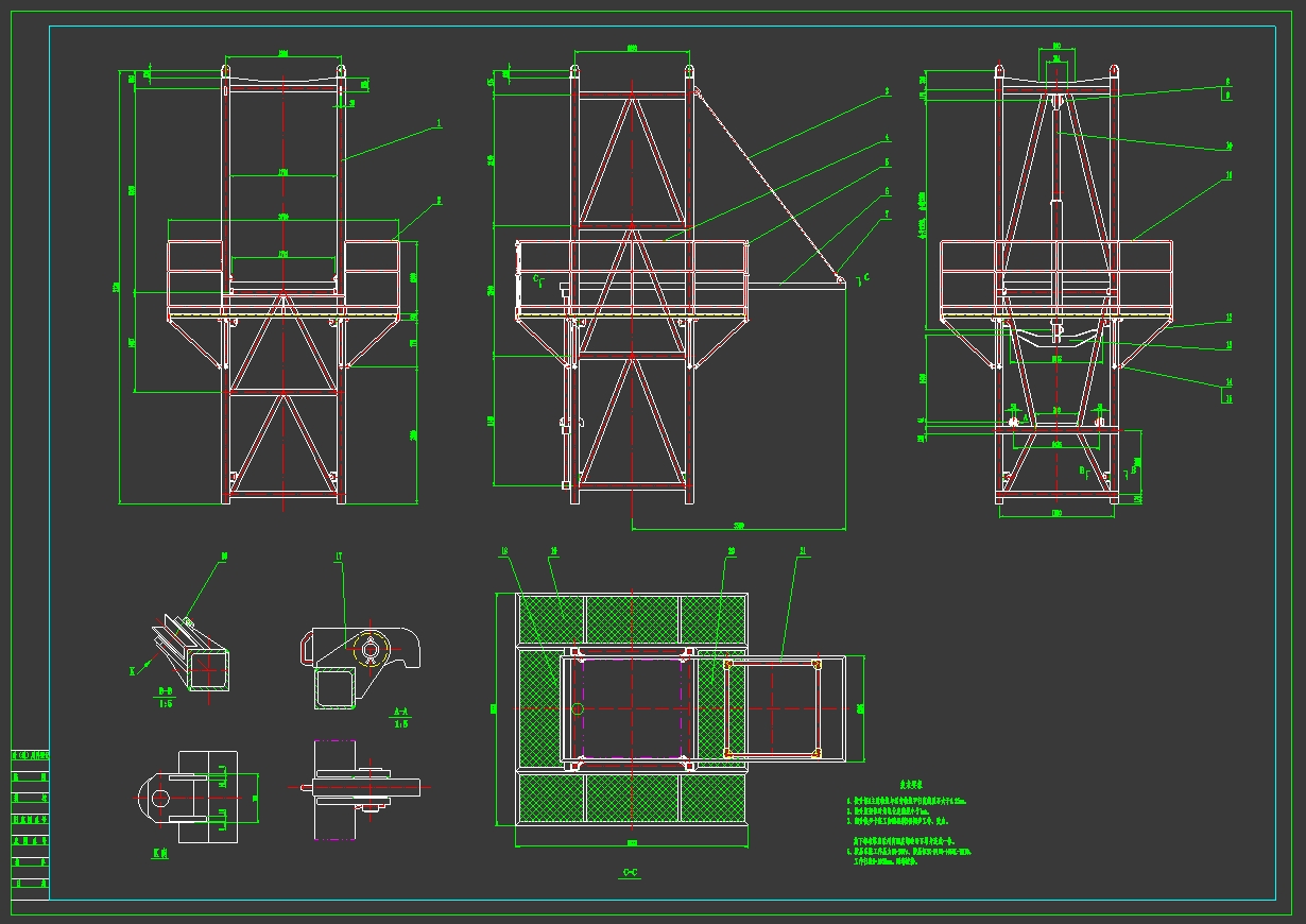 63T-Mƽͷʽػ-׼ܼϵͳ(CADͼ)