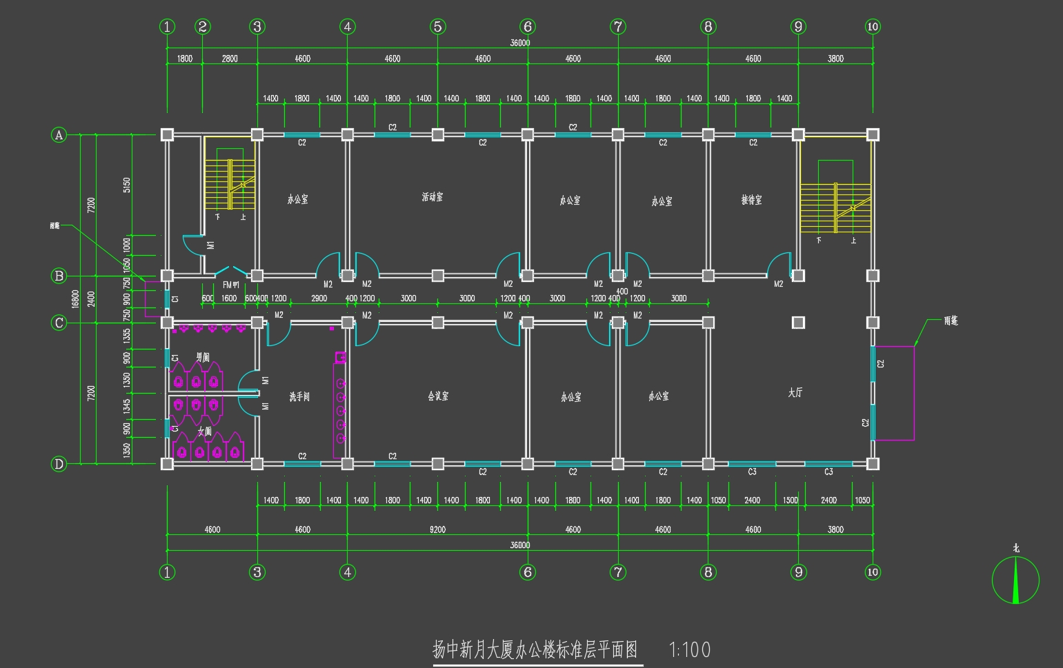 �Ĳ�2419ƽ����������ĳ���ð칫¥���(������ͼ�ṹͼ)