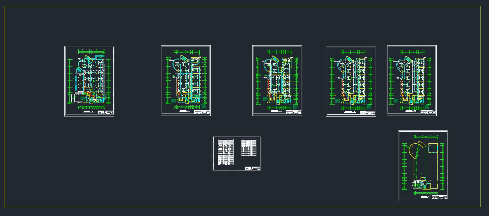 �ɶ����ӿƼ���¥�յ�ϵͳ���(��CADͼ)