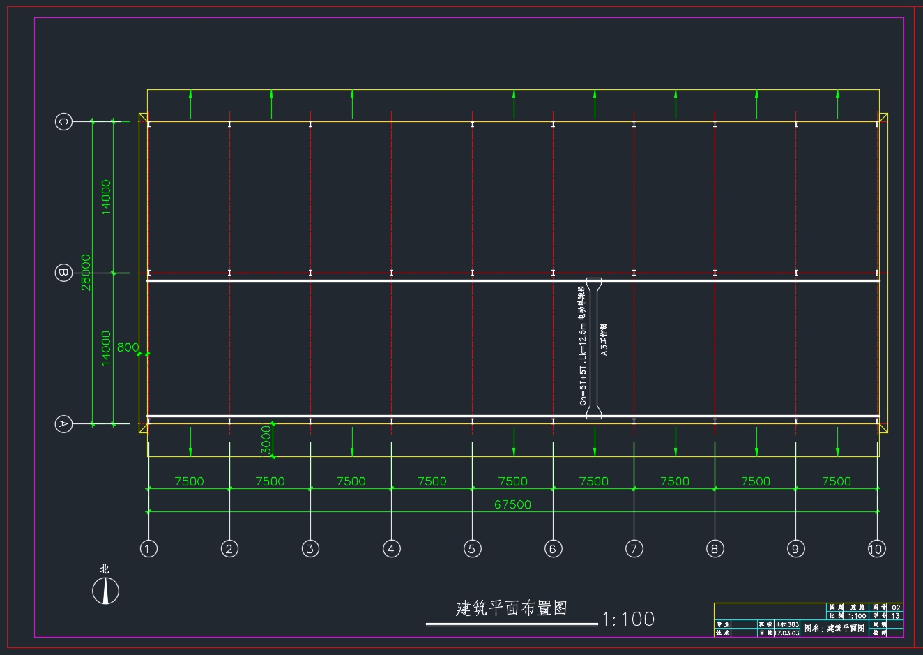 1950ƽϾĳŸֲĿּܹҵ(CADͼ)