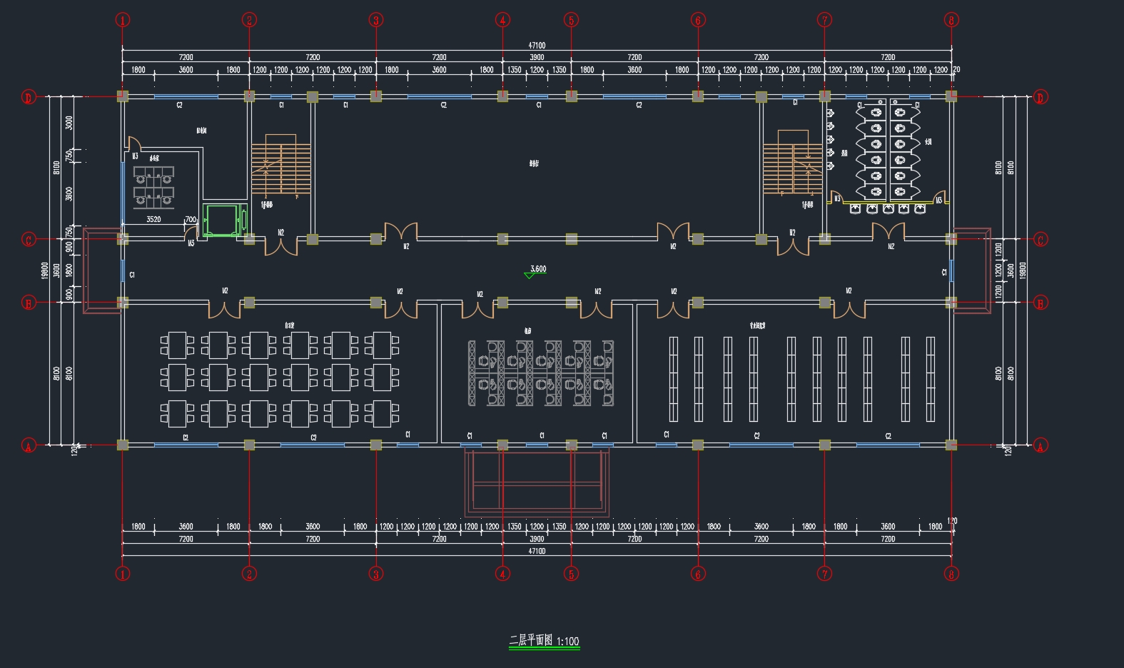 4662ƽ׳ĳУͼ(CADͼṹͼ)