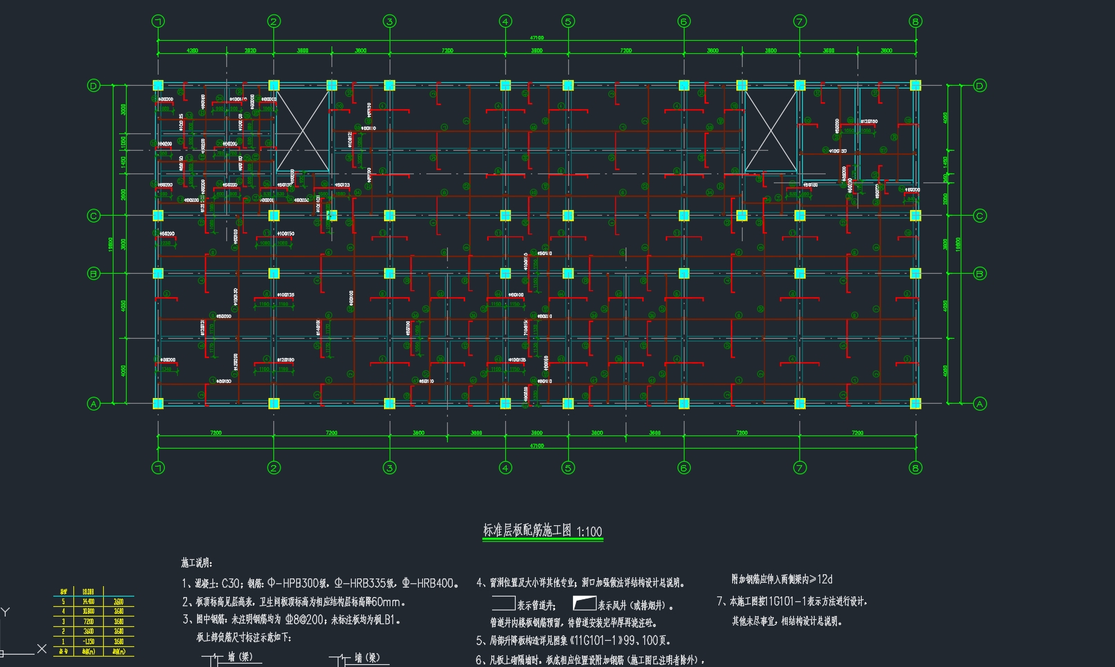 4662ƽ׳ĳУͼ(CADͼṹͼ)