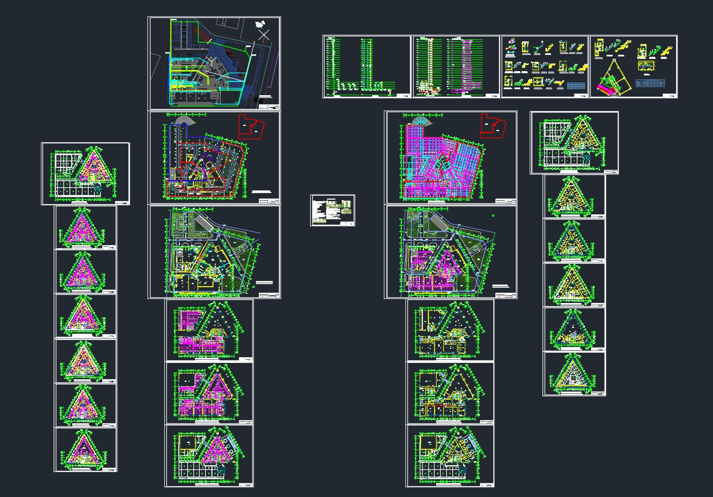 丽水经济开发区大厦高层办公楼给排水设计(含CAD图)