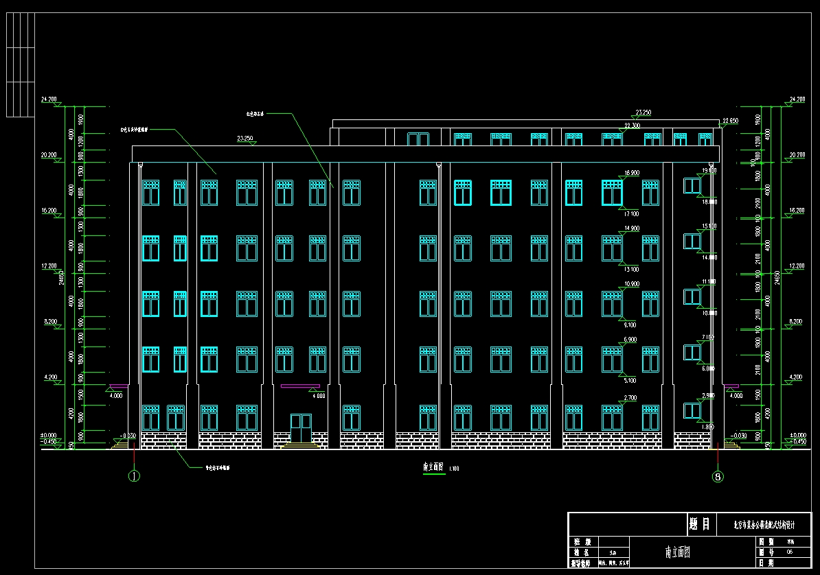 ������7342ƽ��ĳ�칫¥װ��ʽ�ṹ���(������ͼ)
