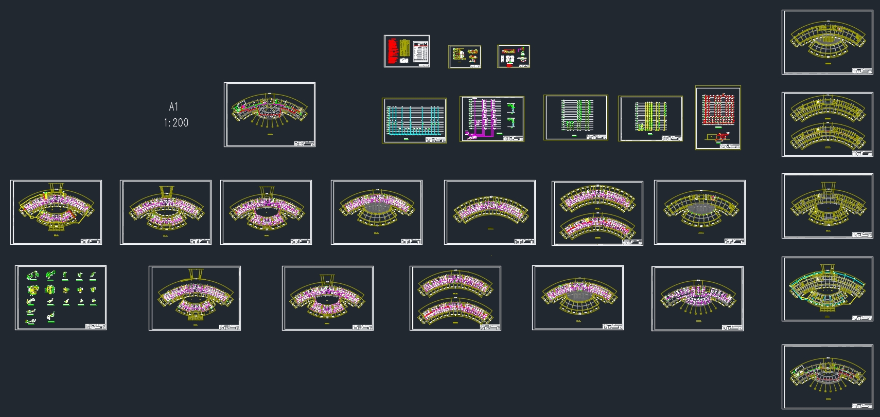 ʮ���ĳ�����칫¥����ˮ�������(��CADͼ)