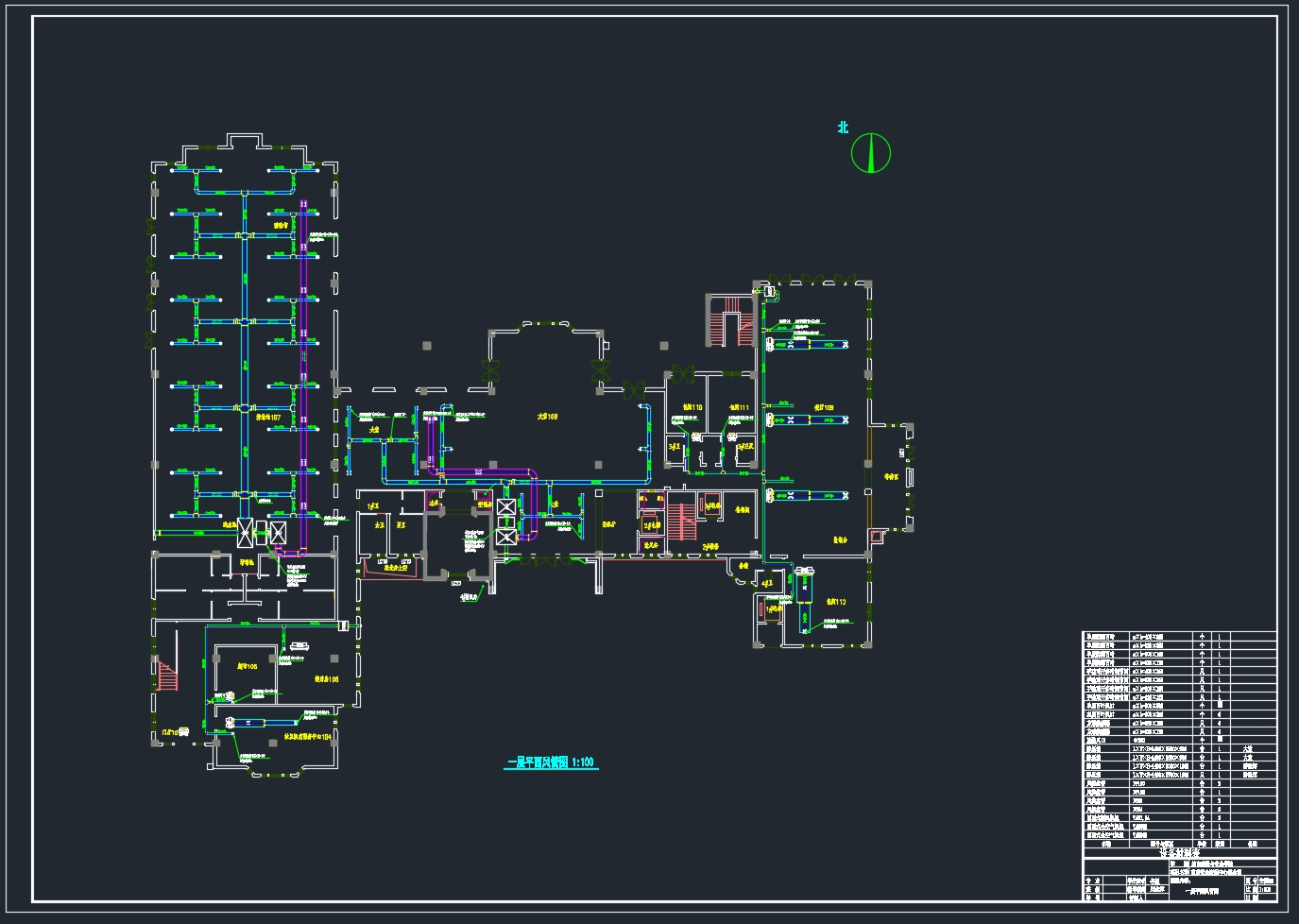 南京某度假中心综合楼空调设计(含CAD图)