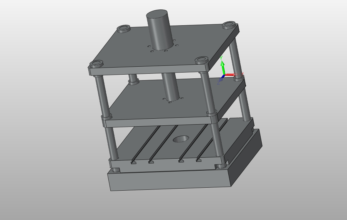 Y28-500T˫�����������������Ԫ�������Ż�(��SolidWorks��άͼ)