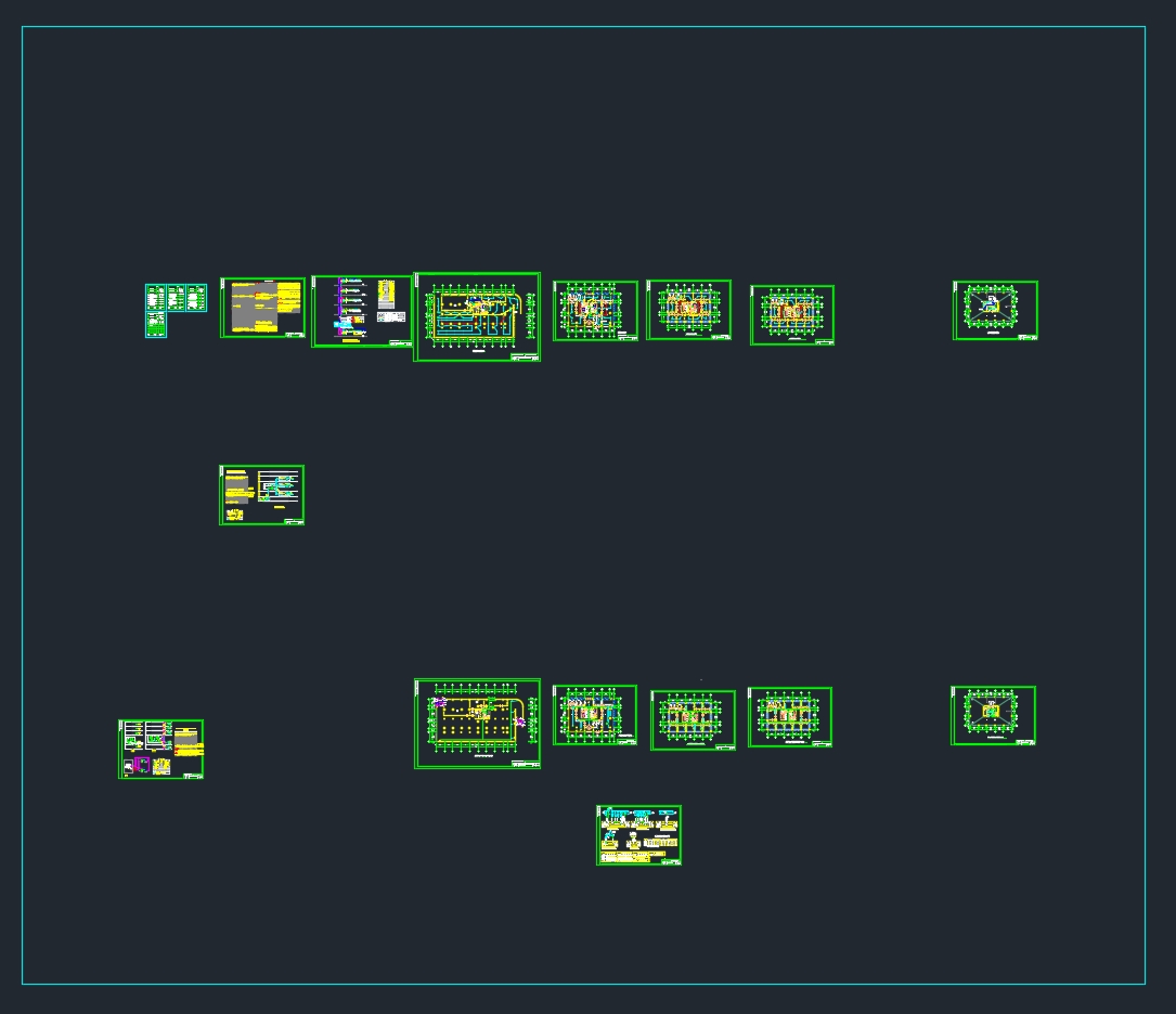 �Ͼ�ĳ�Ƽ�԰�з�¥���ܻ����(��CADͼ)