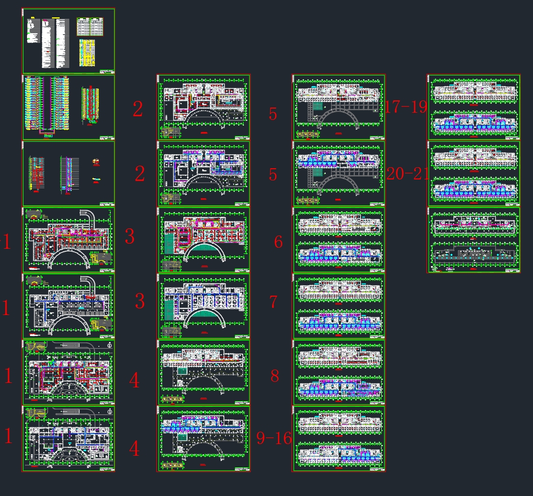 H��ĳ����ҽԺ���ܻ�ϵͳ���(��CADͼ)