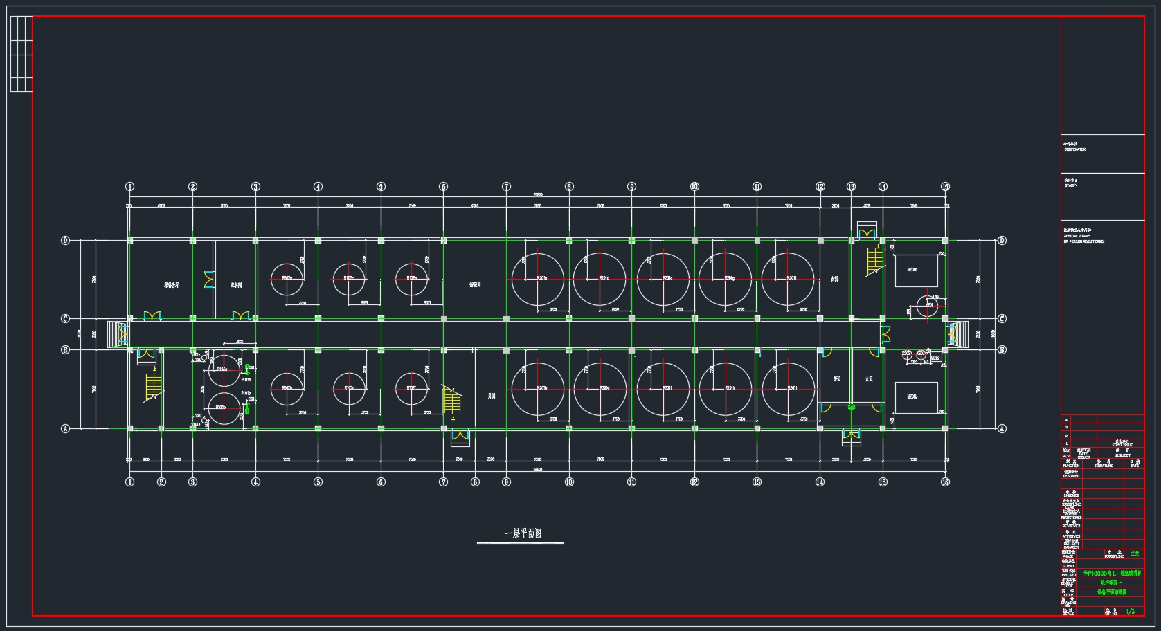 年产10000吨L-赖氨酸硫酸盐发酵工艺流程设计含(CAD图)
