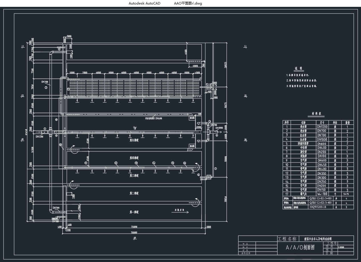 �Ͼ���������4���/�ճ�����ˮ������(CADͼ)