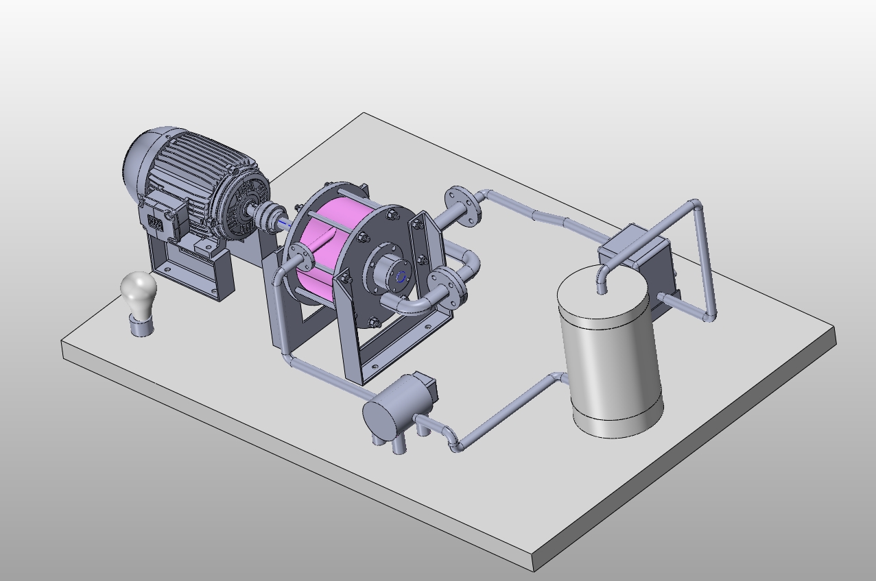 �����ʿ�ѭ���ķ���ʵ��װ�����(��CADͼ,SolidWorks��άͼ)
