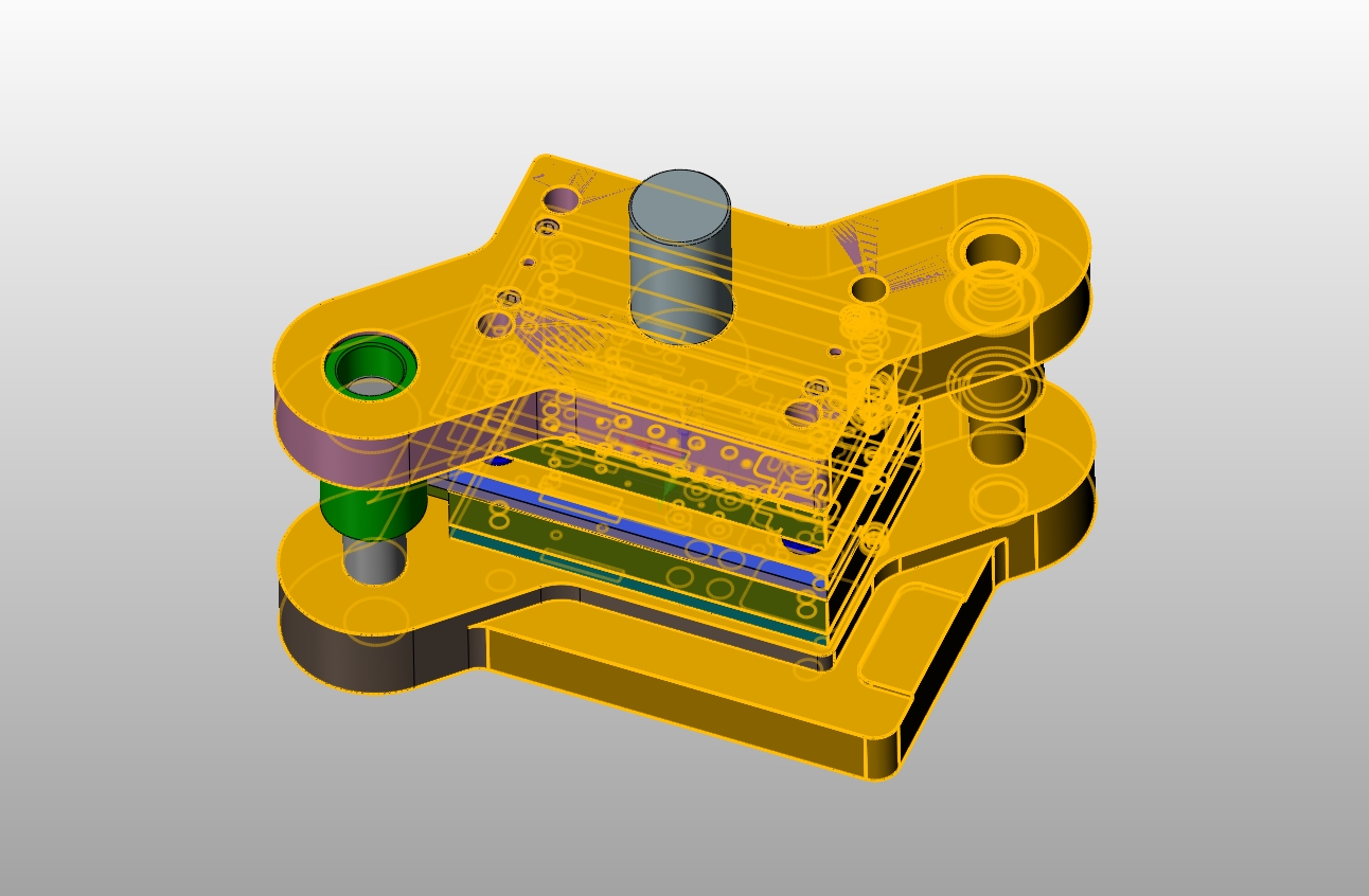 ��ص缫��Ƭ��ѹ�������(��CADͼ,UG��άͼ)