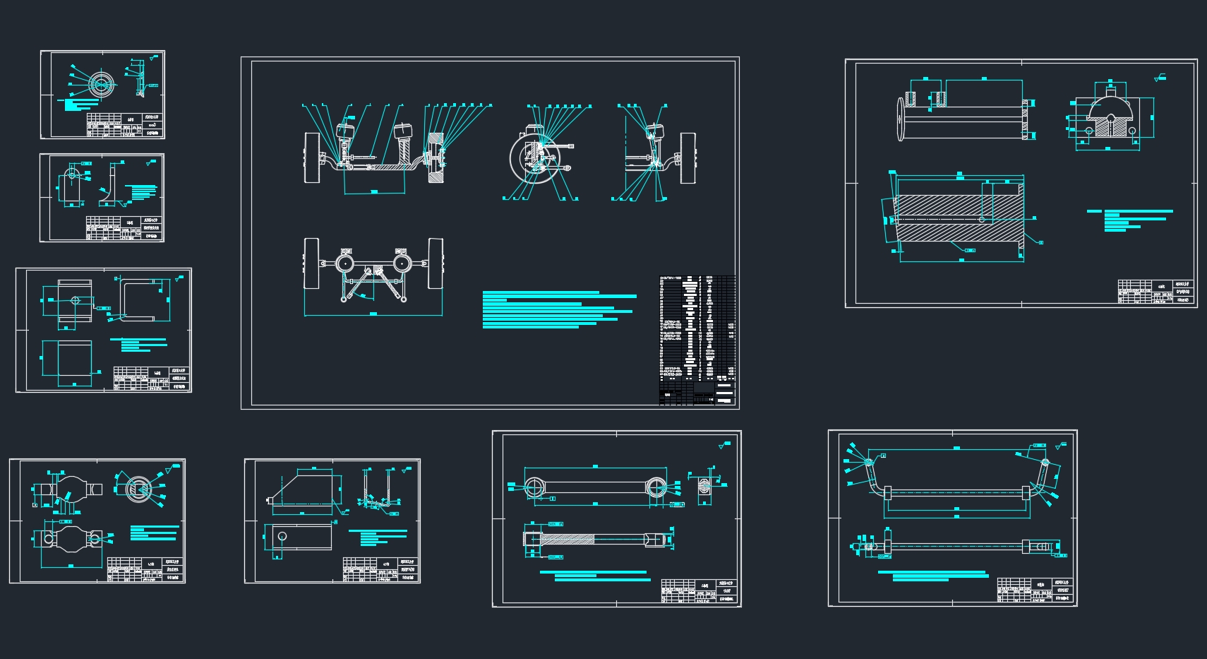 ���綯�����ͳ�����ϵͳ(�Ƕ�����������)���(��CADͼ,CATIA��ά)